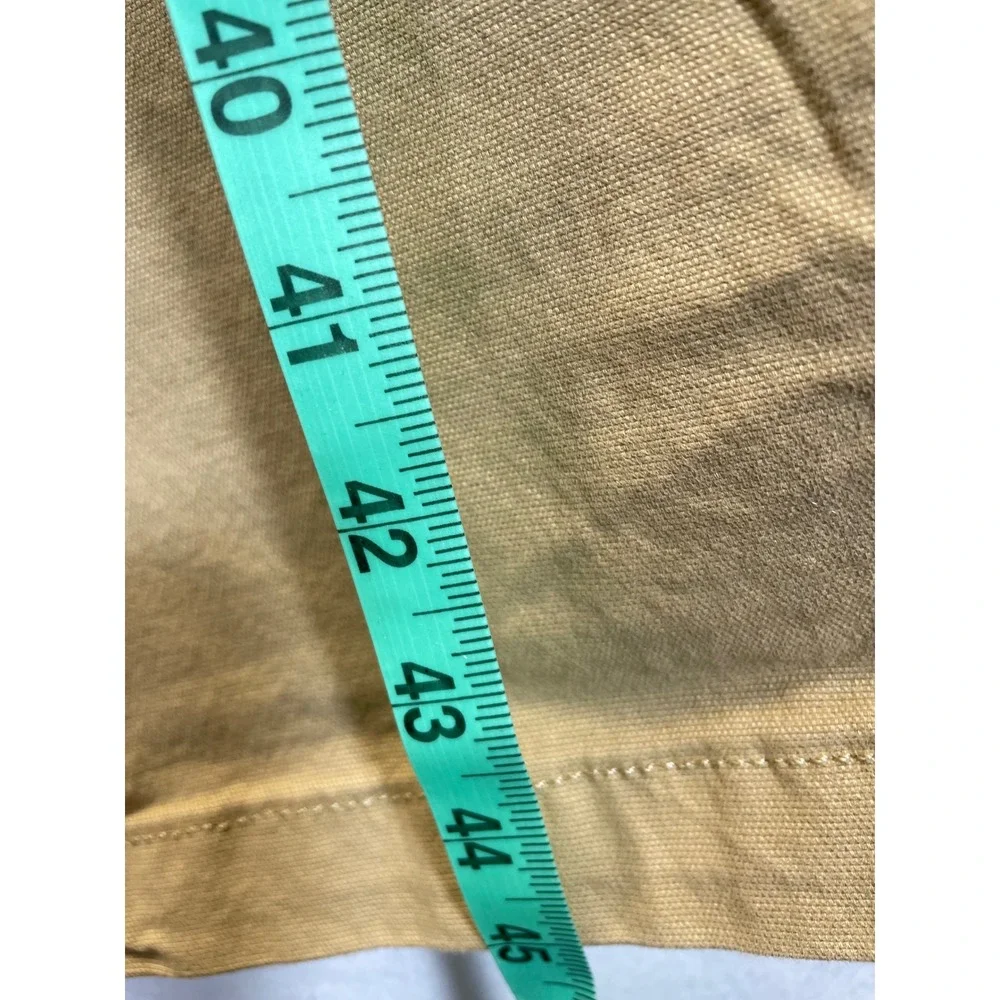 Mutual Weave‎ Mens 4XL Big Tall Tan Pull On Cargo Pants Relaxed Taper Drawstring